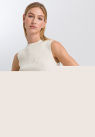 Stricktop aus Lurexrippe