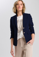 Zweiknopfblazer in Twill-Optik
