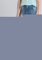 Skinny Jeans in Blue Denim Optik