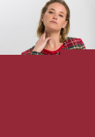 Jacke aus strukturiertem Karo