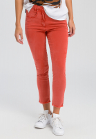 Jeans mit gefranstem Saum