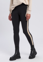 Leggings mit kontrastfarbenem Seitenstreifen