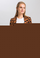 Blazer mit Tigermuster