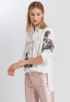 Hemdbluse mit Fotoprint