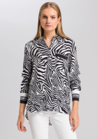 Bluse im Zebra-Print