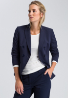 Blazer in Jersey-Qualität mit Zweireiher-Optik