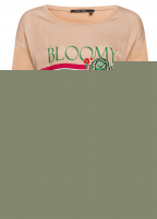Schlupfbluse mit Frontprint