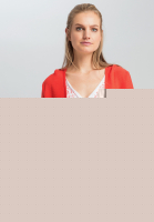 Basicstrickjacke mit feiner Struktur