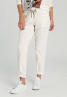 Jogpants in weicher Veloursqualität