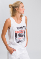 Top mit Polaroid-Druck