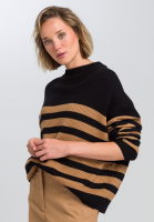 Oversizepullover mit Blockringeln