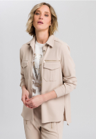Hemdjacke in Twill-Optik