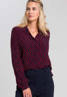 Hemdbluse mit Herzchendruck