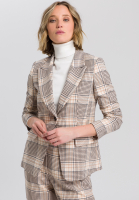 Blazer im Gitterkaro