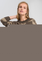 Pullover mit Strassschrift