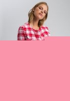 Jacke in Bouclé-Optik