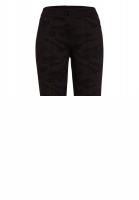 Camouflagehose mit Kontrastbund