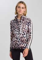 Sportjacke mit Leo-Print