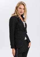 Blazer mit Glanzstreifen