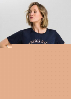 Shirtbluse mit Glitzerprint