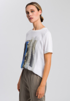 Blusenshirt mit Collagenprint