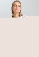 Pullover in Netzoptik
