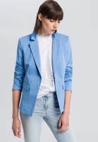 Einknopfblazer mit fallendem Revers
