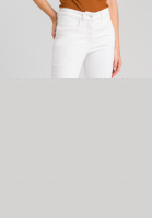 Hose in White-Denim-Optik