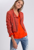 Jacke im Biker-Look
