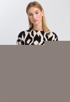 Pullover im Ethno-Print