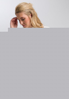 Poncho-Pullover mit Turtleneck