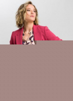 Zweiknopfblazer aus technischem Jersey