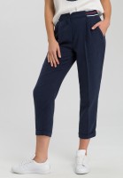 Hose Stretchbund mit Kontraststreifen