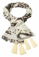 Rechteckiges Tuch mit Tropical-Print