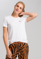 T-Shirt mit beidseitigem Message-Print