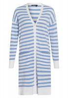 Longcardigan im Streifenlook