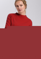 Pullover in A-Linie mit Turtleneck