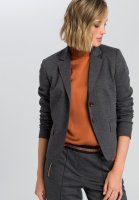 Blazer aus Melangetwill