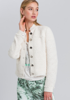 Kurzjacke mit Fransendetails