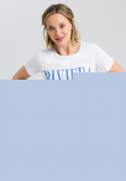 T-Shirt mit Riviera-Print