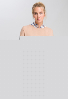 Langarmpullover im Oversize-Stil