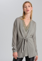 Strickjacke mit Bindeeffekt
