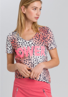 T-Shirt im Leopardenlook