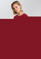 Kleid mit Leoparden-Druck mit Schriftband
