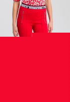 Jerseyhose mit Schriftbündchen