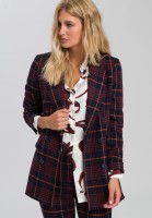 Longblazer in modischem Karo