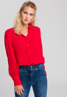 Hemdbluse aus Viskosecrepe