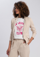 Blazer aus Strukturjersey
