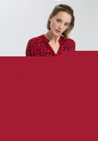 Bluse mit Leoparden-Muster