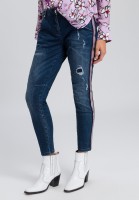 Jeans im Used-Look